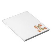 Ja! Das ist mein Zirkus, das sind meine vier Affen Notizblock (angewinkelt)