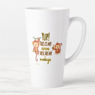 Ja! Das ist mein Zirkus, das sind meine zwei Affen Milchtasse