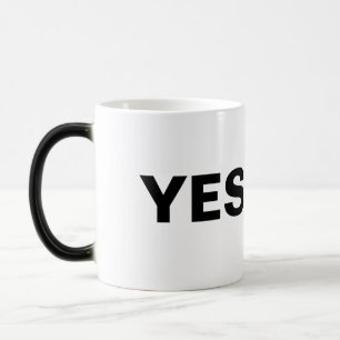 Ja decken kein Büro-Trinkbehälter Tasse auf