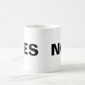 Ja decken kein Büro-Trinkbehälter Tasse auf (Mittel)