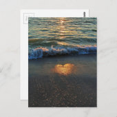 Ja, der Ozean weiß Postkarte (Vorne/Hinten)