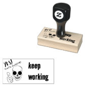 Ja, diese schreckliche, behaltend Briefmarke aus G Gummistempel (Stempel)