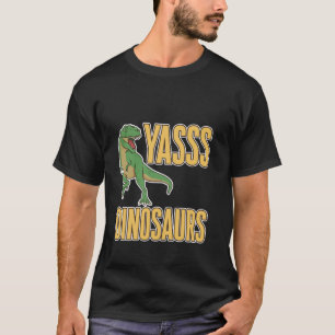 Ja Dinosaurier Reptilienliebhaber Kinder Tiere T-Shirt