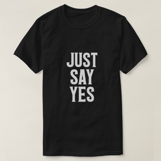 Ja, Drogenbewusstsein T-Shirt (Design vorne)