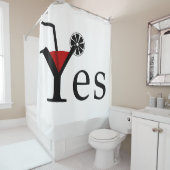 Ja Duschvorhang (Beispiel)