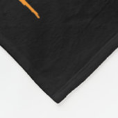 Ja, eigentlich kann ich ein Stick Halloween 2023 C Fleecedecke (Ecke)