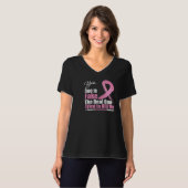 Ja Eines ist Brustkrebs im Fake T-Shirt (Vorne ganz)