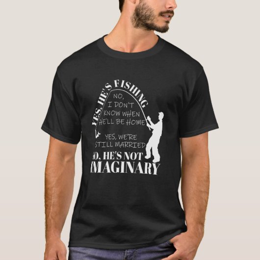 Ja, er angelt T-Shirt (Vorderseite)