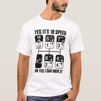 Ja, es ist 18 und ja, ich kann es sonnig fahren T-Shirt