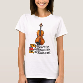 Ja, es ist eine Bratsche. Nein, es ist keine Geige T-Shirt