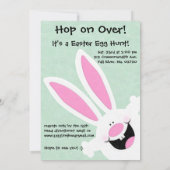 Ja!Es ist Ostern!Einladung zur Ostereijagd Einladung (Rückseite)