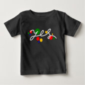 Ja - farbenfroh Baby T - Shirt T-Shirt | DP7Art (Vorderseite)