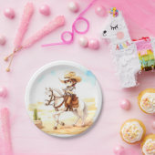 Ja, Fiesta! Cowboy-Babydusche Pappteller (Party)