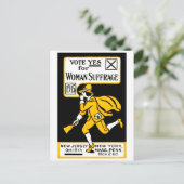 Ja! Frauen erleiden 1915 Postkarte (Stehend Vorderseite)