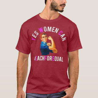 Ja Frauen können Internationaler Frauentag 2020 T-Shirt