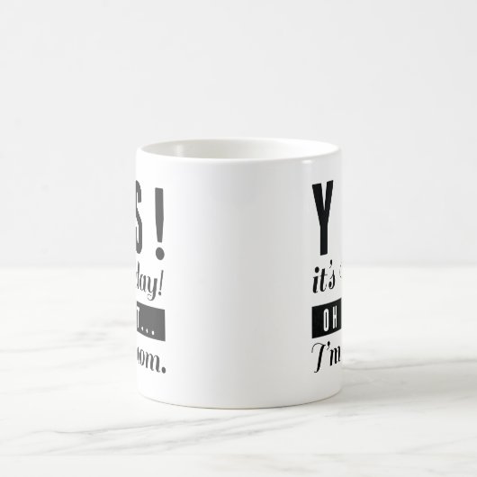 Ja, Freitag Kaffeetasse (Mittel)