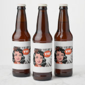 Ja! Funny Bierflaschenetikett (Flaschen)