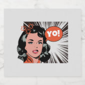 Ja! Funny Bierflaschenetikett (Einzelnes Label)