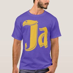 Ja Funny Oktoberfest Vintages deutsches Bayerische T-Shirt