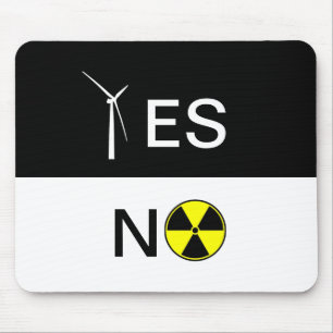 "JA" FÜR SAUBERE ENERGIE MOUSEPAD
