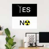 "JA" FÜR SAUBERE ENERGIE POSTER (Heimbüro)