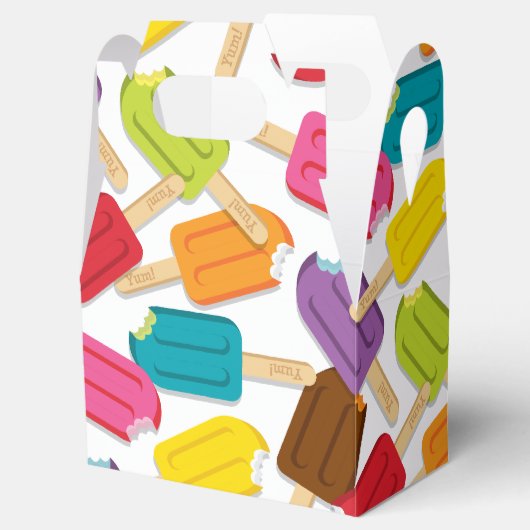 Ja! Gefälligkeitsbox — Weiß Geschenkschachtel (Geöffnet)