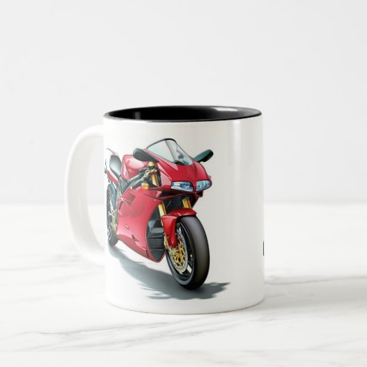 Ja geht es schnell… zweifarbige tasse (Vorderseite Links)