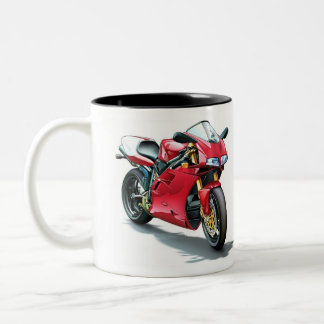 Ja geht es schnell… zweifarbige tasse