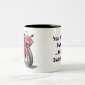 Ja geht es schnell… zweifarbige tasse (Mittel)