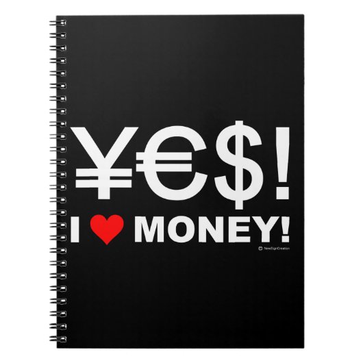Ja! Geld der Liebe I! Notizblock (Vorderseite)