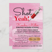 Ja geschossen! einladung (Vorne/Hinten)