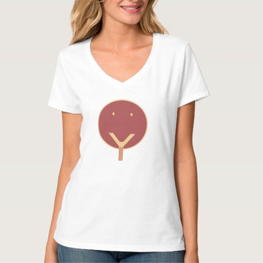 Ja Gesicht - C/R. T-Shirt (Vorderseite)