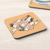 Ja, Getränkeuntersetzer (Linke Seite)