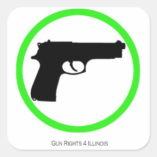 Ja Gewehre! 3" Gewehre begrüßen Aufkleber