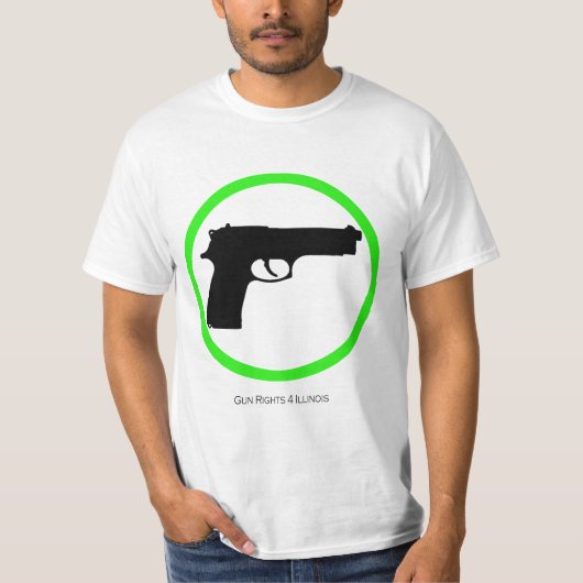 Ja Gewehre! T-Shirt durch GunRights4Illinois (Vorderseite)