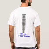 Ja gibt es einen mic in meiner Tasche… T-Shirt (Rückseite)