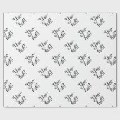 Ja-hah! Geschenkpapier (Flach)