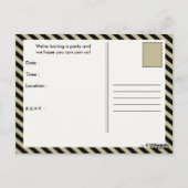 Ja-Hau! : Comic-Sprechblase Postkarte (Rückseite)