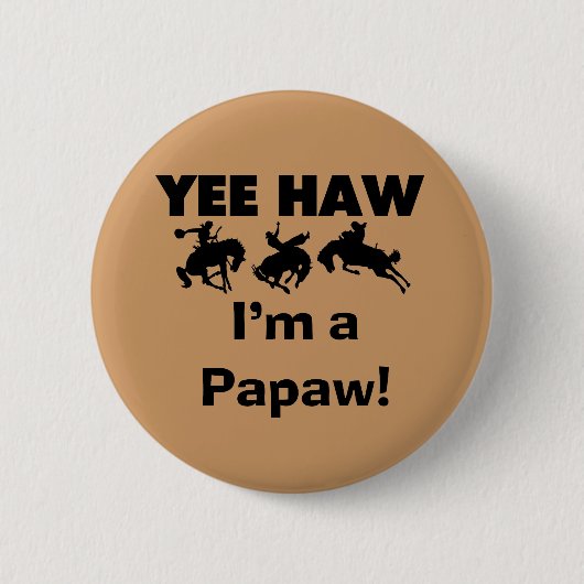 Ja, Haw ich bin ein Papa-Hemd und Geschenke Button (Vorderseite)