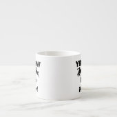 Ja, Haw ich bin ein Papa-Hemd und Geschenke Espressotasse (Vorderseite)