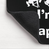 Ja, Haw ich bin ein Papa-Hemd und Geschenke Mousepad (Ecke)