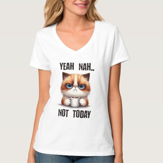 Ja... heute nicht T-Shirt (Vorderseite)
