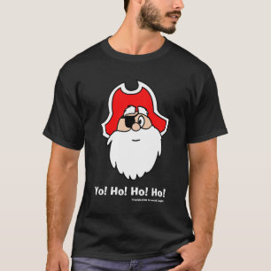 Ja! Ho! Ho! Ho! Basic Dunkles T-Shirt