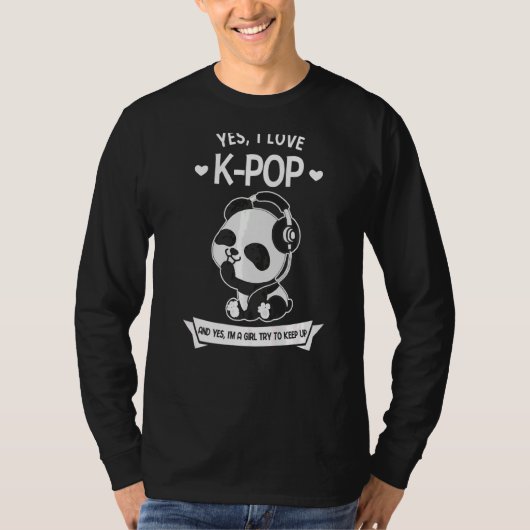 Ja, I Liebe K Pop Bubble Tee (Vorderseite)