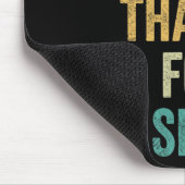 Ja I Workout - Joke Lifting Phrase Mousepad (Ecke)