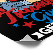 Ja, ich#39; ein Trump-Mädchen überwindet es - Frau Poster (Ecke)