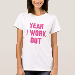 Ja, ich arbeite aus T-Shirt