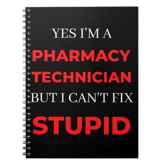 Ja, ich bin Apothekerin, aber ich kann das nicht r Notizblock (Vorderseite)