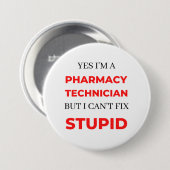 Ja, ich bin Apothekerin, aber ich kann nicht 2 rep Button (Vorne & Hinten)