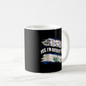Ja, ich bin beide Catracho und Salvadorianer Kaffeetasse (VorderseiteRechts)